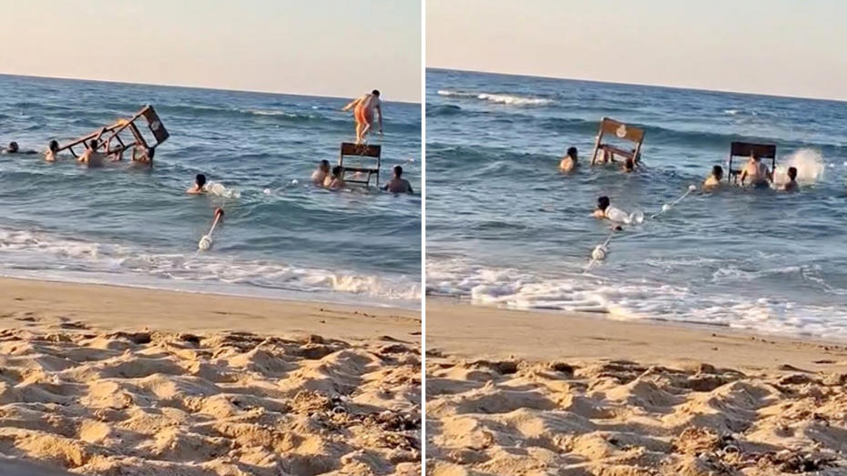 Karaburun Sahili'nde Cankurtaran Kulesiyle İlgili Şaşırtan Anlar
