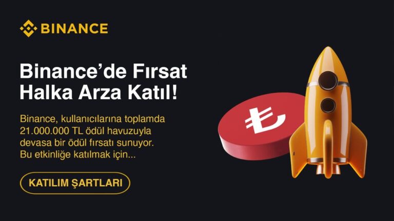 Binance Türkiye’ye Özel Ödüller!